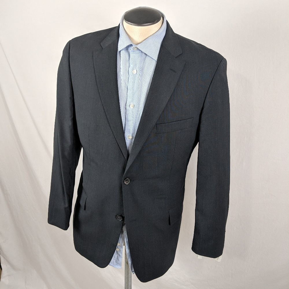 Hugo Boss gray blazer Super 120 40R US